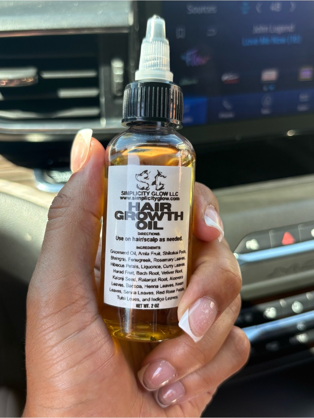 Simplicity Glow Hair Growth Oil